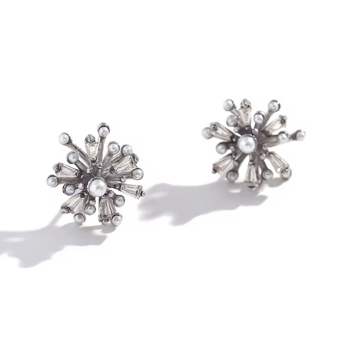 Celestial Burst Stud Earrings
